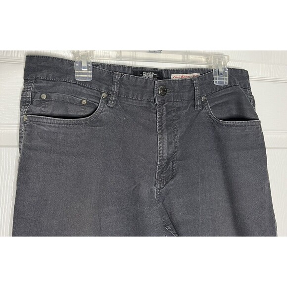 Private Member Men's Size 34 X 32 Black Denim Straight Leg Jeans - Picture 3 of 9